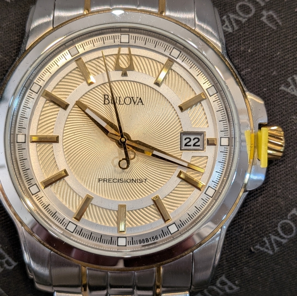 Bulova Two-Tone Precisionist Watch
